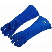 友盟AP-2054彩蓝色加长隔热耐油耐用焊接专用手套