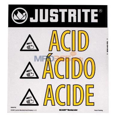 ��˹���� Justrite��ȫ��ʾ���Ա�ǩ29008