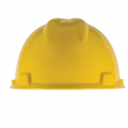 梅思安MSA 9122418安全帽 V-Gard ABS标准型安全帽 黄色