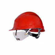 代尔塔 101134 防冲击防化学喷溅安全帽式防护眼镜