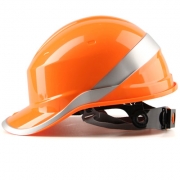 代尔塔 102018 工地建筑安全帽施工防砸ABS绝缘安全帽