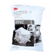 3M 9001VZ/9002VZ编织头带款防雾霾带呼吸阀PM2.5口罩