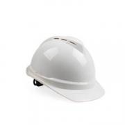 MSA 10172476 V-Gard 豪华型安全帽（白，ABS，超爱戴，灰针织，尼龙，D）