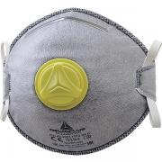 代尔塔 104023 活性炭口罩 舒适型无纺布防护口罩 防尘防颗粒雾霾