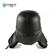 汉盾 HD-HT08 仿剪绒冬季安全帽 黑色 防砸
