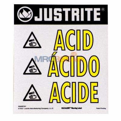 ��˹���� Justrite��ȫ��ʾ���Ա�ǩ29006