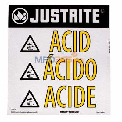 ��˹���� Justrite��ȫ��ʾ���Ա�ǩ29008